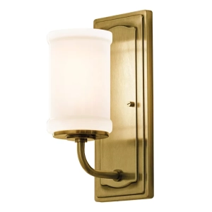 Kinkiet Łazienkowy SAVIO - Mosiądz