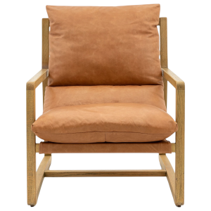 Fotel PERUGIA - Vintage Brown