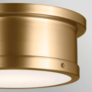 Plafon SERCA M - Szczotkowany Mosiądz