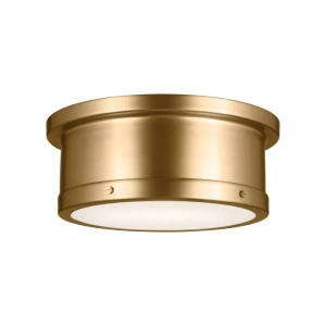 Plafon SERCA M - Szczotkowany Mosiądz