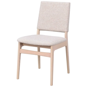 Krzesło AUSTIN - Whitewash & Light Beige