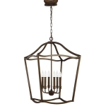 Lampa Wisząca GRAHAM XL - Postarzany Mosiądz