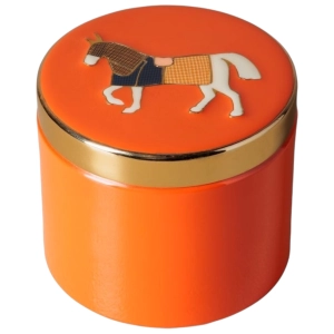 Metalowy Pojemnik Dekoracyjny FUNKY HORSE