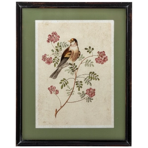 Grafika w Drewnianej Ramie BIRDIE I