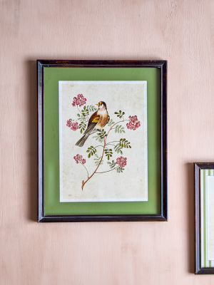 Grafika w Drewnianej Ramie BIRDIE I