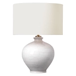 Bezprzewodowa Lampa Stołowa GAIOS S - Crackled Ivory | AERIN