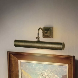 Kinkiet Obrazowy GALLERY WALL M - Czarno/Złoty