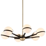 Lampa Wisząca ACE XL - Brąz & Szczotkowany Mosiądz