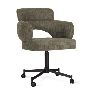 Krzesło Obrotowe LETTO WHEELS - Dowolna Tkanina 