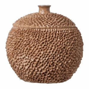 Duży Pojemnik Dekoracyjny SICILY - Beige