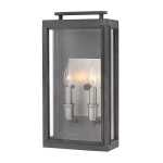 Lampa Ścienna VIGO L - Postarzany Cynk & Antyczny Nikiel