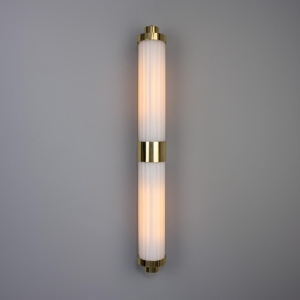 Kinkiet Łazienkowy LIVIA XL Opal Glass - Różne Wykończenia