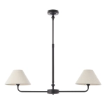 Podłużna Lampa Wisząca ESTELLE - Matowa Czerń