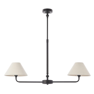 Podłużna Lampa Wisząca ESTELLE - Matowa Czerń