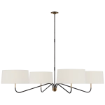 Duża Lampa Wisząca CANTO - Brąz & Mosiądz | Thomas O'Brien