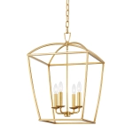 Lampa Wisząca NAVELLA - Złoty Liść