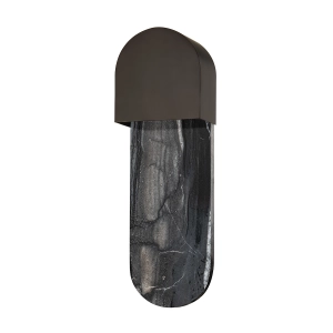 Kinkiet Ścienny HOBART - Black Brass