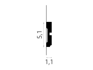 Listwa Ścienna -  MDD414