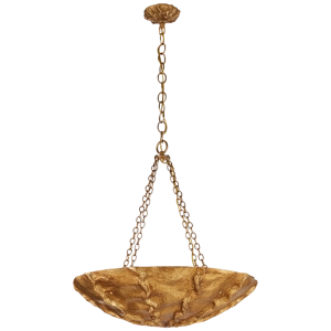Lampa Wisząca BENIT - Gilded Plaster | Aerin 