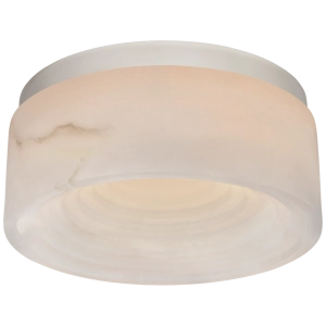 Plafon OTTO Silver S - Polerowany Nikiel & Alabaster | Kelly Wearstler  