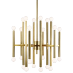 Lampa Wisząca BECKHAM - Polerowany Mosiądz | Thomas O'Brien 
