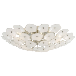 Duża Lampa Sufitowa LEIGHTON - Polerowany Nikiel | Kate Spade New York 