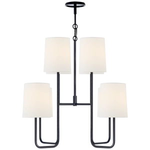 Lampa Wisząca GO LIGHTLY L - Charcoal | Barbara Barry