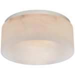 Plafon OTTO Silver M - Polerowany Nikiel & Alabaster | Kelly Wearstler   