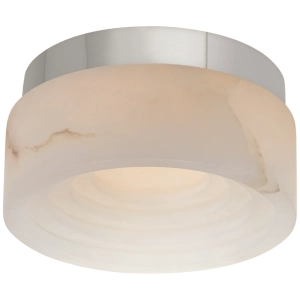 Plafon OTTO Silver XS - Polerowany Nikiel & Alabaster | Kelly Wearstler