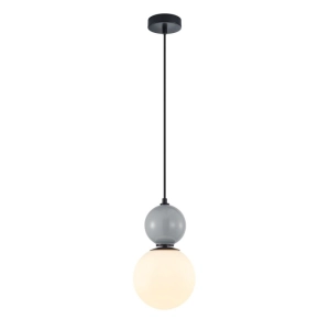 Lampa Wisząca NESSA M - Jasno Szary 