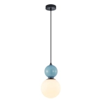 Lampa Wisząca NESSA M - Niebieski