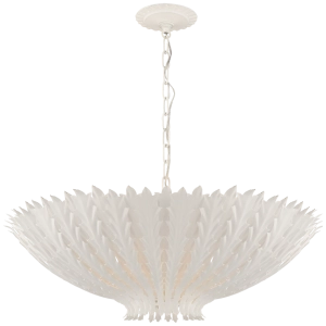 Lampa Wisząca HAMPTON L - White Plaster |  Aerin