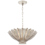 Lampa Wisząca HAMPTON M - Burnished Silver Leaf | Aerin 