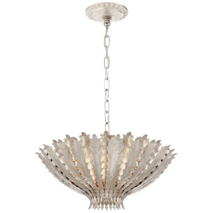 Lampa Wisząca HAMPTON M - Burnished Silver Leaf | Aerin 
