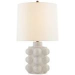 Ceramiczna Lampa Stołowa VEDRA - Bone Craquelure | Aerin 