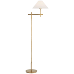 Lampa Stojąca / Podłogowa HACKNEY - Antyczny Mosiądz | J. Randall Powers 