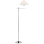 Lampa Stojąca / Podłogowa HACKNEY - Polerowany Nikiel | J. Randall Powers 