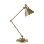 Lampa Biurkowa ANTON -  Antyczny Mosiądz