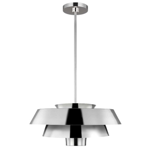  Lampa Wisząca FRESBEE SILVER - Polerowany Nikiel