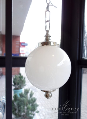 Lampa ODETTE S - Brąz